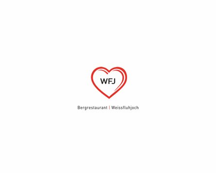 A red heart decorates the logo of the Restaurant Weissfluhjoch Davos. | © Davos Klosters Mountains